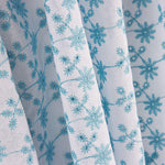 Schweizer Stickerei Mini Blume Blau - Ribes y Casals