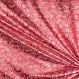 Roter Kaschmir-Fantasie-Brokat - Ribes y Casals