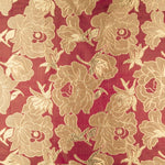 Brokat Fantasie Blume Wein - Ribes y Casals