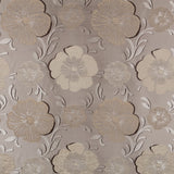 Brokat Fantasie Beige Blätter - Ribes y Casals