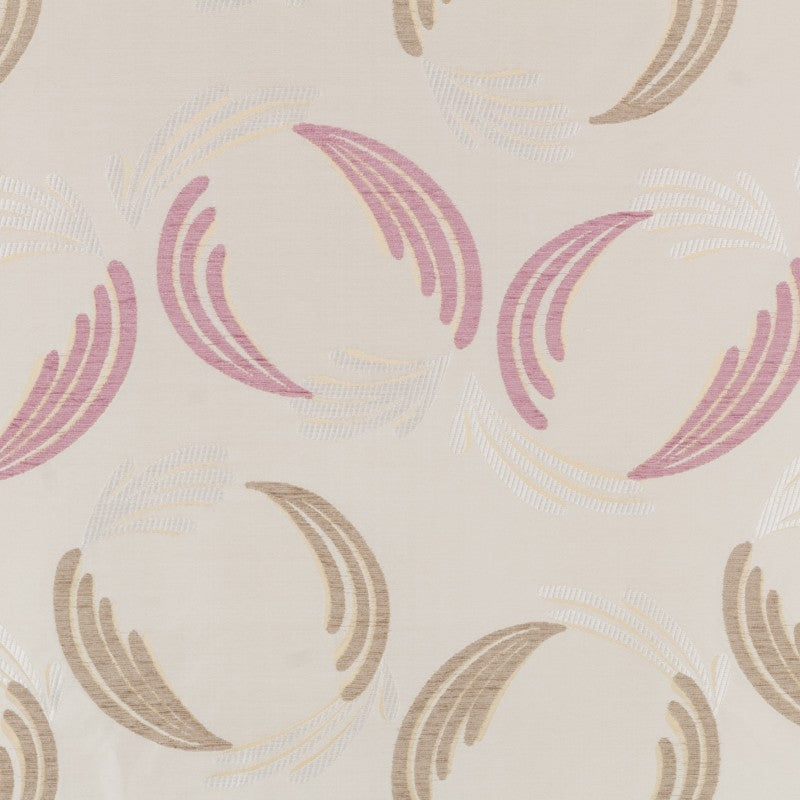Brokat Fantasie Federn Mauve - Ribes y Casals