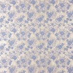 Brokatblume Cretonero Blau Denim - Ribes y Casals
