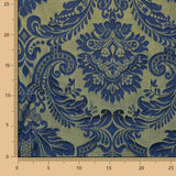 Brokat Cofrade Blau Metall Gold - Ribes y Casals