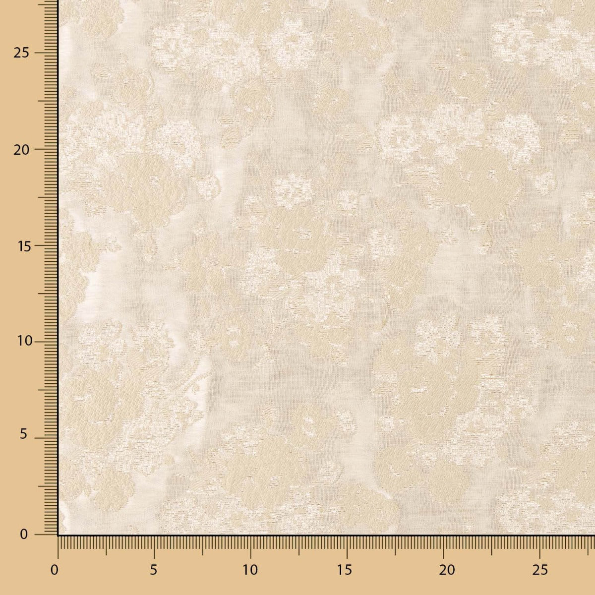 Brokat Flor Cretonero Gold - Ribes y Casals