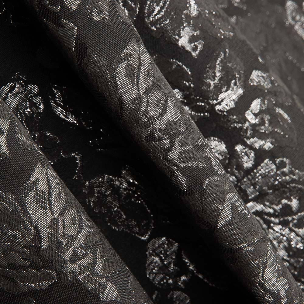 Brokatblume Schwarz Silber - Ribes y Casals