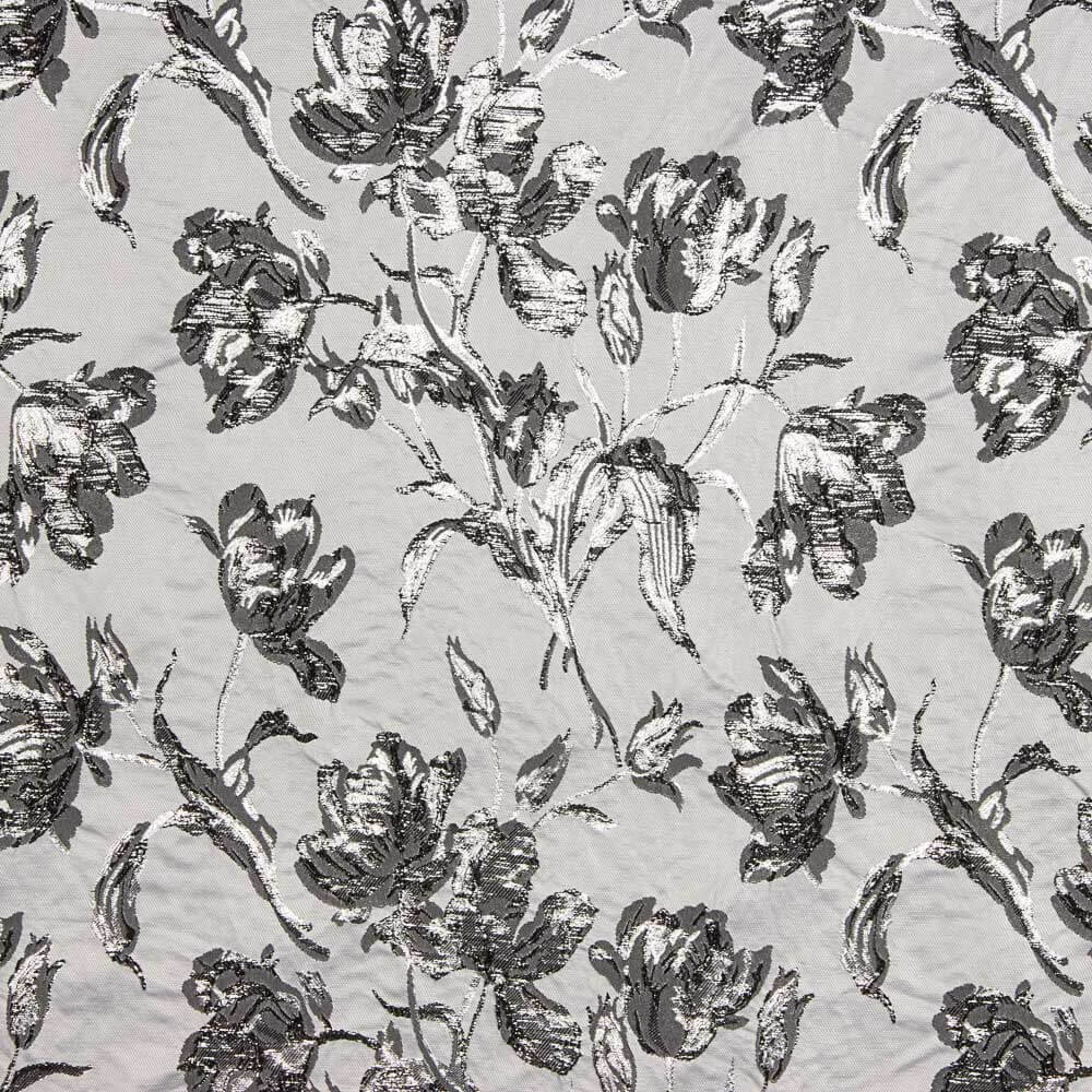 Brokatblume Silber Schwarz - Ribes y Casals