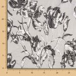 Brokatblume Silber Schwarz - Ribes y Casals