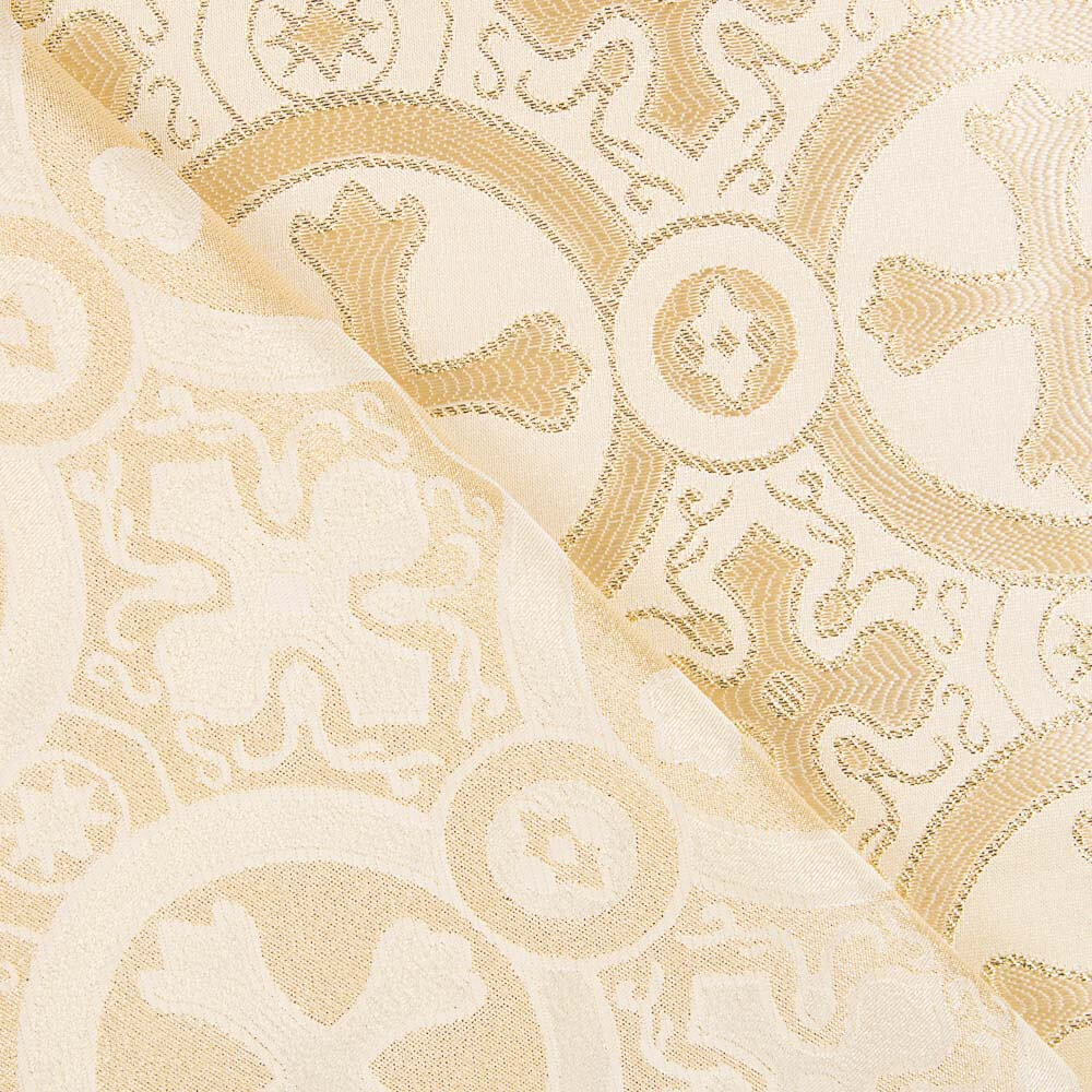 Brokat Lurex Kreuz Gold - Ribes y Casals
