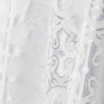 Brokat Lurex Silbernes Kreuz - Ribes y Casals