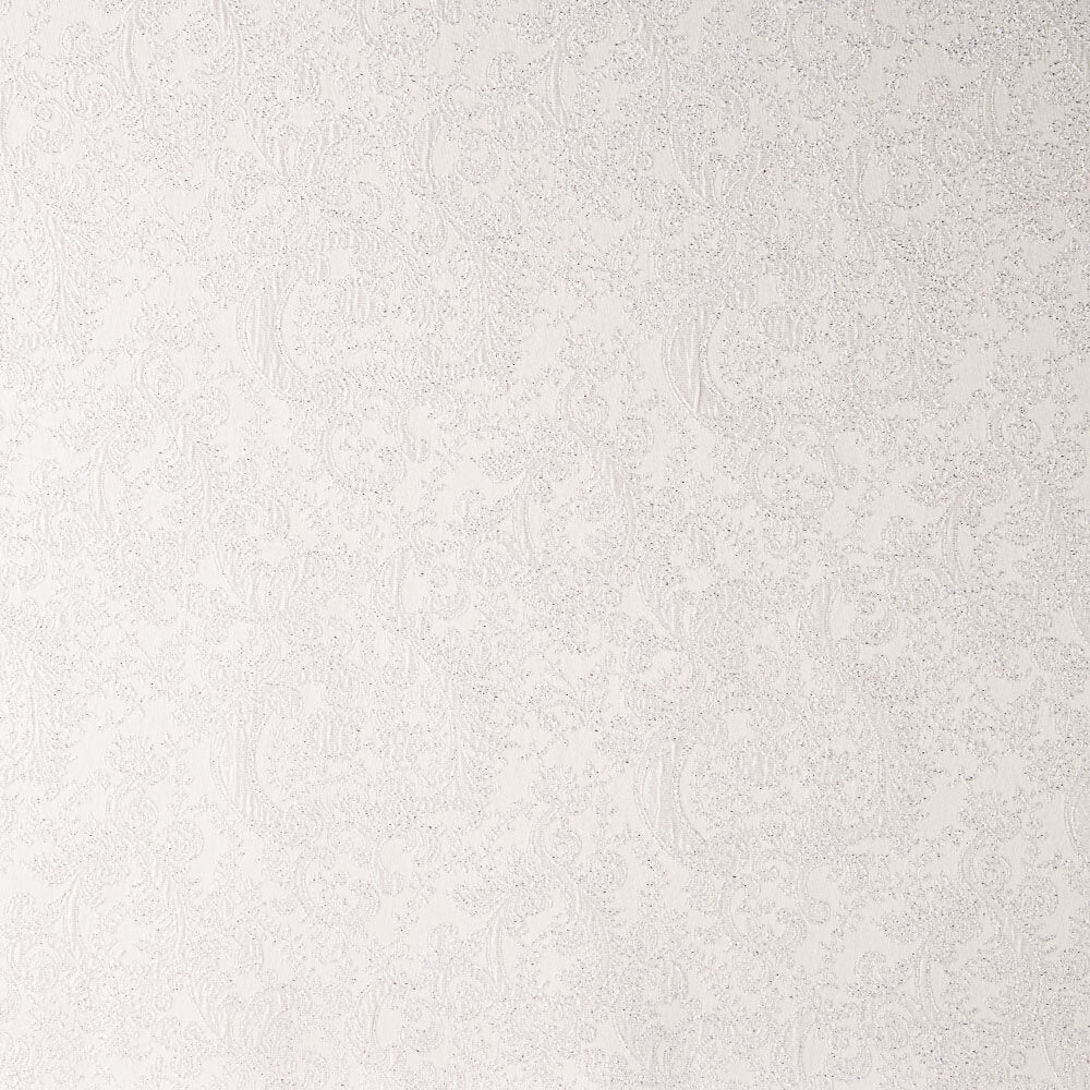 Brokat Lurex Silber Weiß - Ribes y Casals