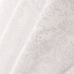 Brokat Lurex Silber Weiß - Ribes y Casals