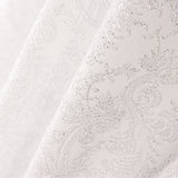 Brokat Lurex Silber Weiß - Ribes y Casals