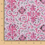 Brokat Mosaik Fuchsie - Ribes y Casals