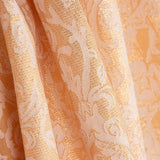 Geometrischer Brokat in Orange - Ribes y Casals