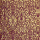 Kastanienbrauner Paisley-Jacquard - Ribes y Casals