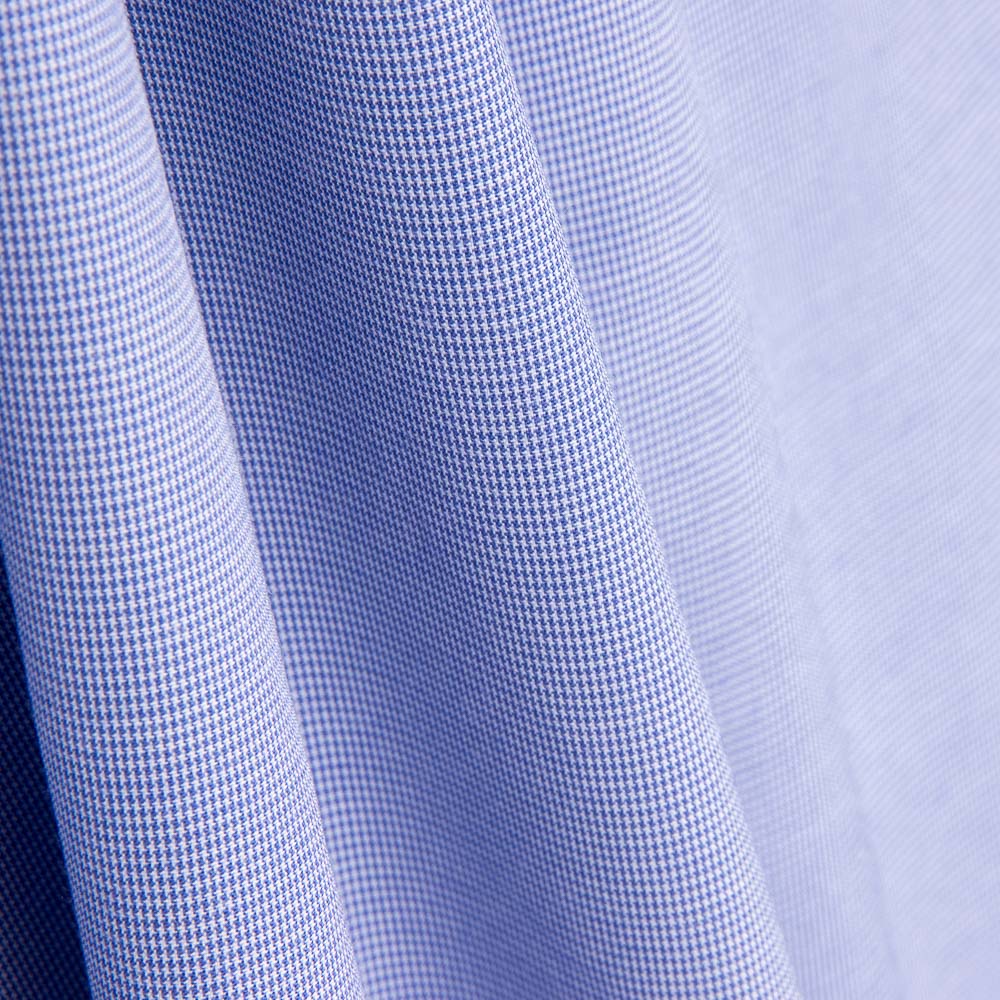 Hemd Baumwolle Mini Square Blau - Ribes y Casals