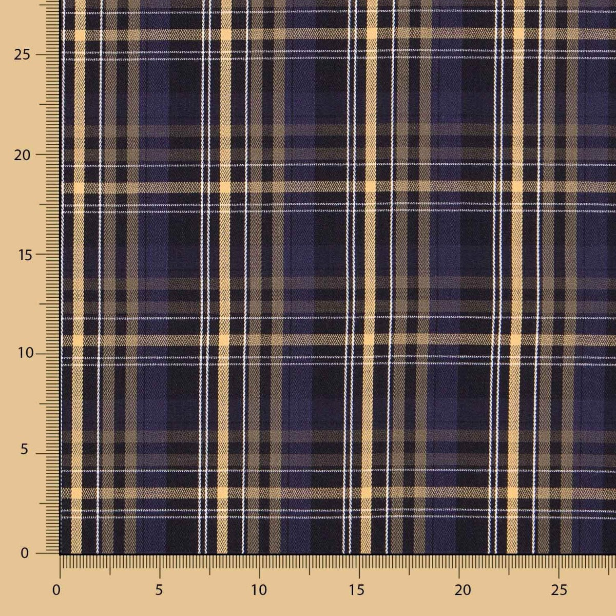 Hemd Mix Plaid Blau Nacht - Ribes y Casals