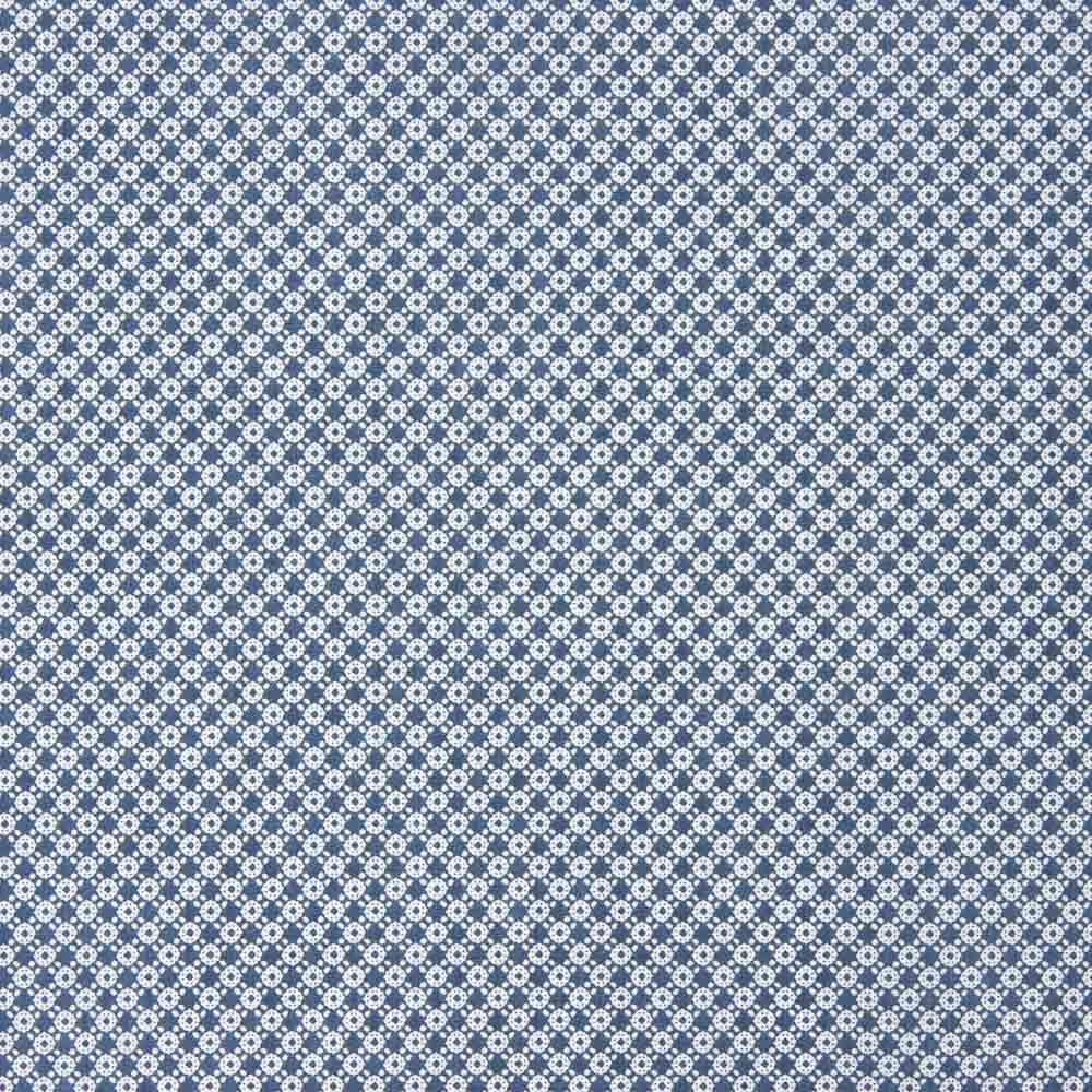 Geometrisches Mini-Baumwollhemd Blau - Ribes y Casals