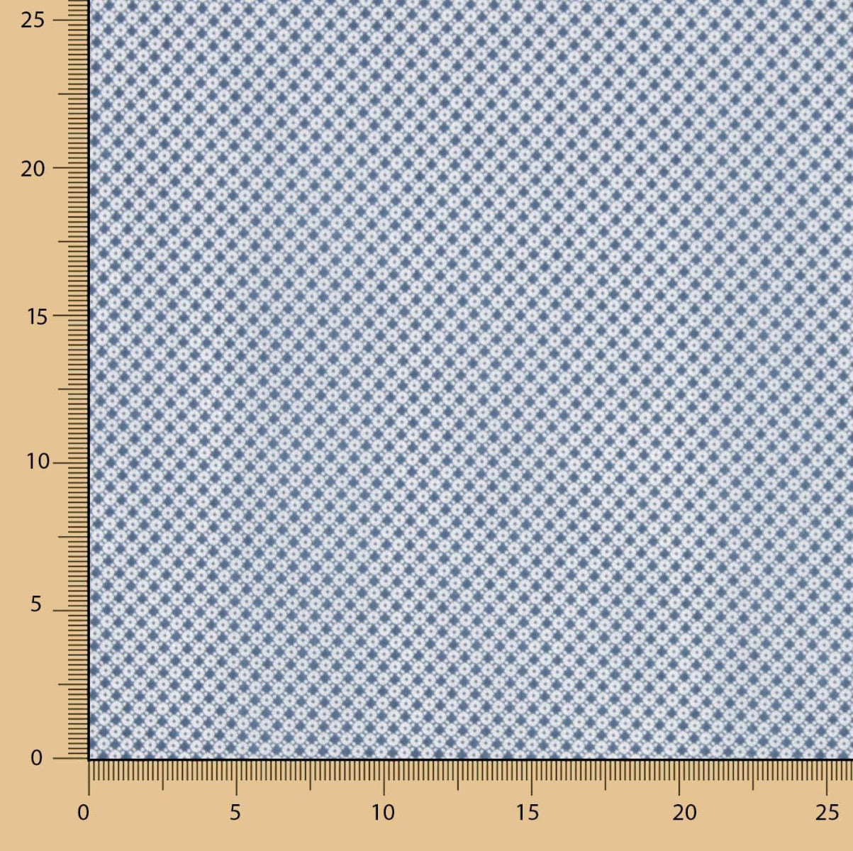 Geometrisches Mini-Baumwollhemd Blau - Ribes y Casals