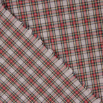 Hemd Baumwolle Tartan Grau - Ribes y Casals