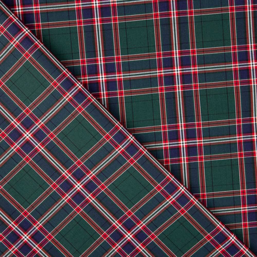 Grünes Tartanhemd aus Baumwolle - Ribes y Casals