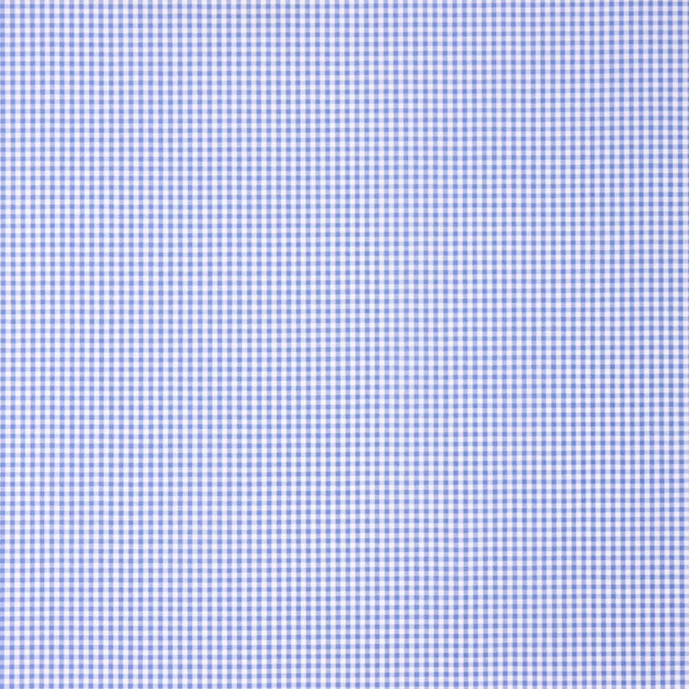 Hemd Baumwolle Vichy Hellblau - Ribes y Casals