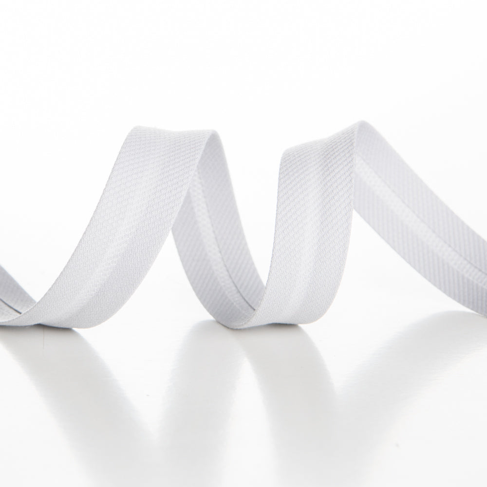 Graues Bias-Bindeband 18mm - Ribes y Casals