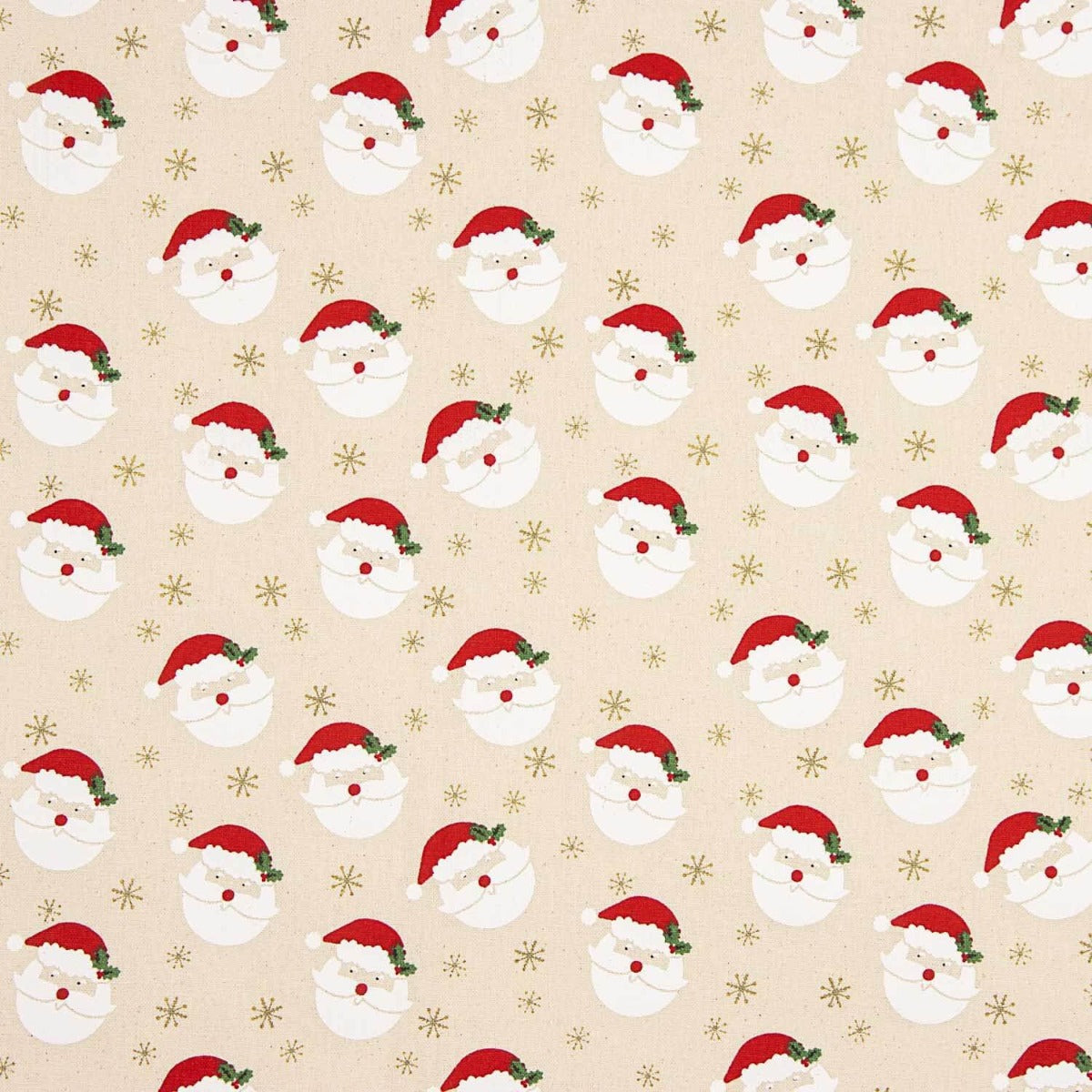 Canvas-Reststück Weihnachten Weihnachtsmann – verschiedene Maße x Breite 140 cm - Ribes y Casals