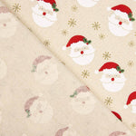 Canvas-Reststück Weihnachten Weihnachtsmann – verschiedene Maße x Breite 140 cm - Ribes y Casals