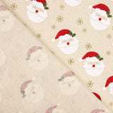 Canvas-Reststück Weihnachten Weihnachtsmann – verschiedene Maße x Breite 140 cm - Ribes y Casals