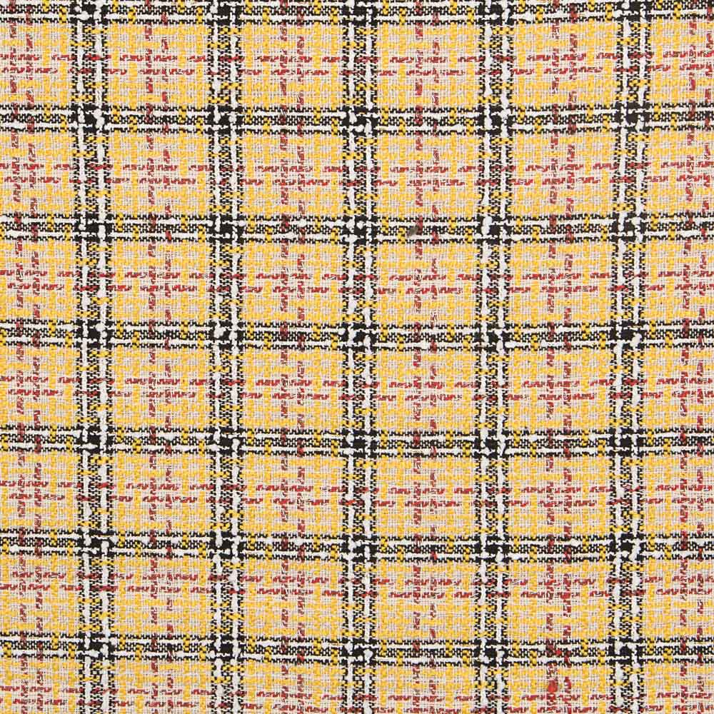 Tweed Wolle Wolle Quadrat Gelb Zweifarbig - Ribes y Casals