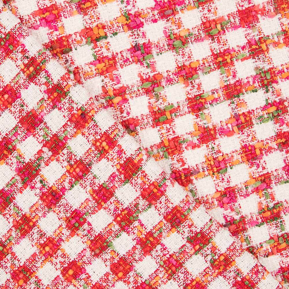 Tweed Wolle Pata Gallo Koralle - Ribes y Casals