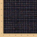 Tweed Wolle Lurex Marine - Ribes y Casals