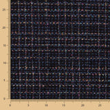 Tweed Wolle Lurex Marine - Ribes y Casals