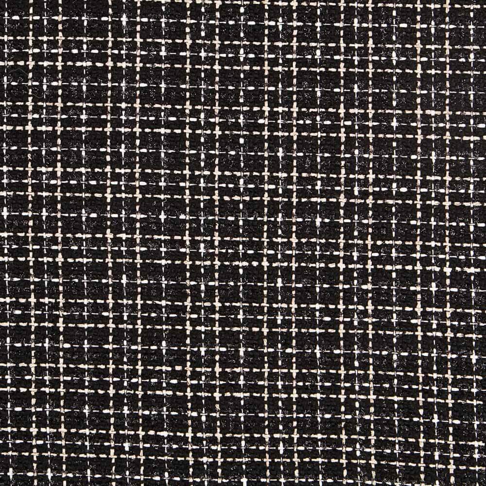 Tweed Wolle Lurex Schwarz - Ribes y Casals