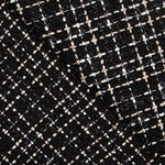 Tweed Wolle Lurex Schwarz - Ribes y Casals
