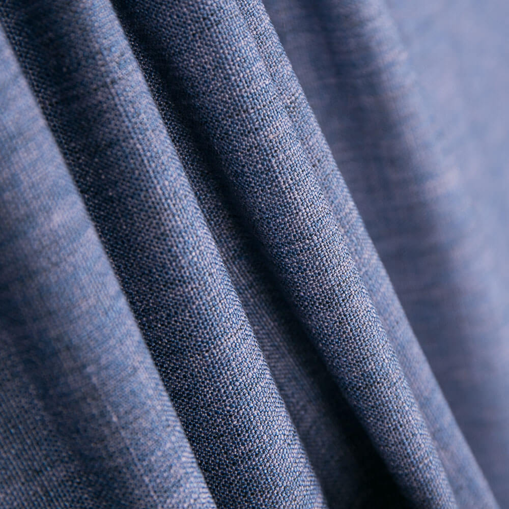 Rustikaler blauer Polyester-Denim - Ribes y Casals