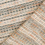 Tweed gestreiftes gelbes Lamé - Ribes y Casals