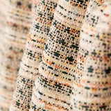 Tweed gestreiftes gelbes Lamé - Ribes y Casals