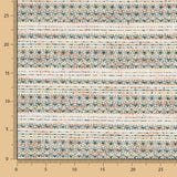 Tweed gestreiftes flaschengrünes Lamé - Ribes y Casals