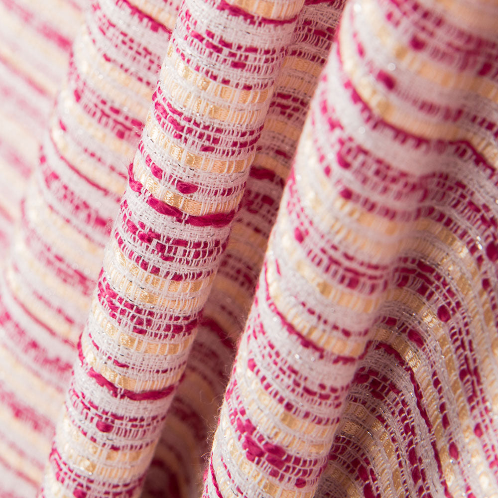 Erdbeer-Tweed-Lamés - Ribes y Casals