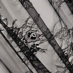 Schwarze Chantilly-Spitze - Ribes y Casals