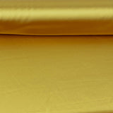 Charmeuse-Spandex-Stoffrest Limone Curry – verschiedene Maße x Breite 150 cm - Ribes y Casals