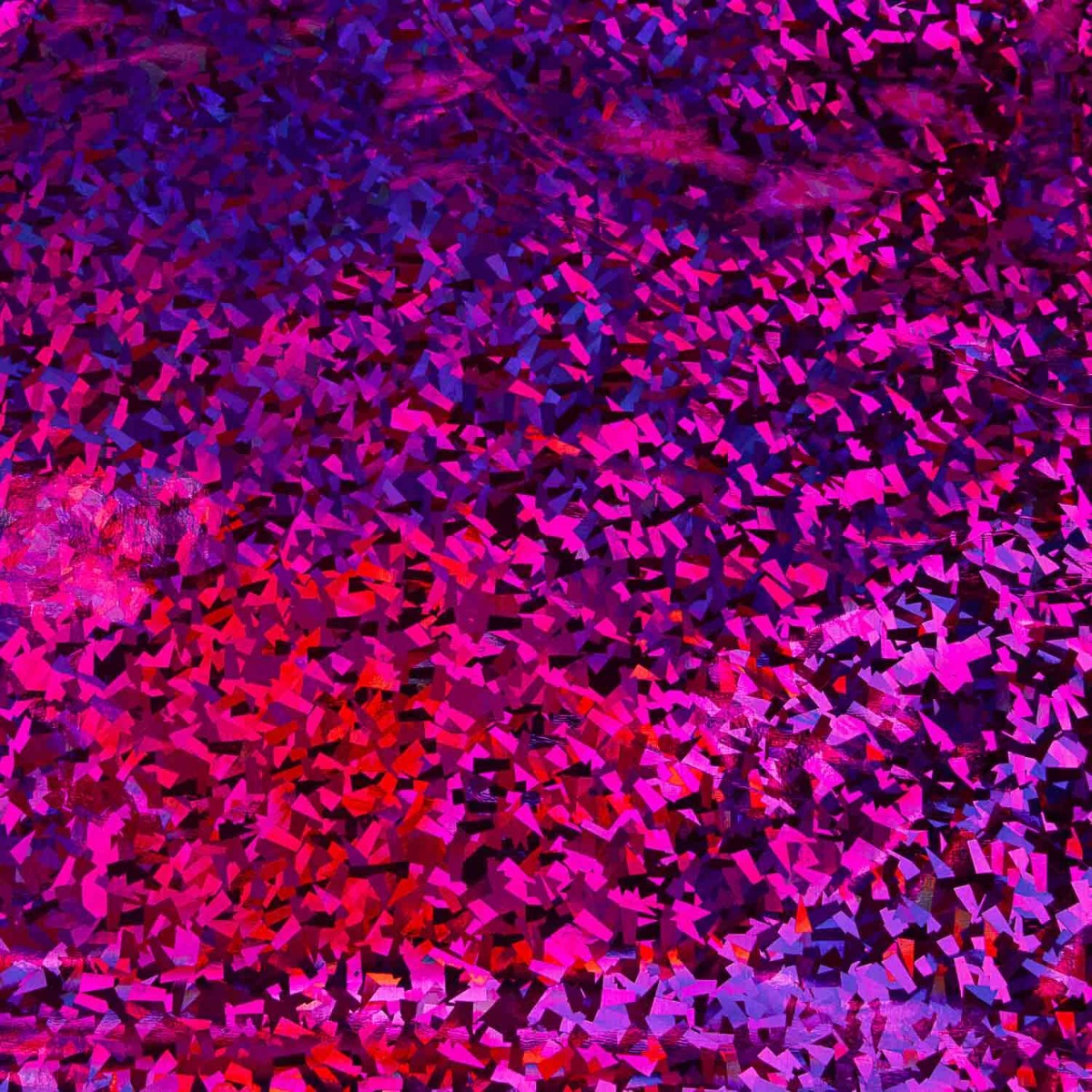 Fuchsia Diamond Holographisches Lackleder Vinyl - Ribes y Casals