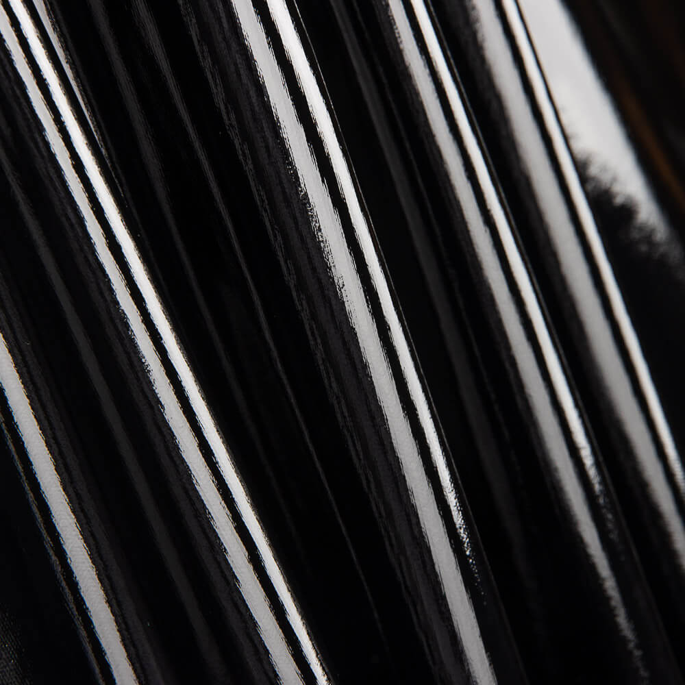 Glattes Lackleder Schwarz - Ribes y Casals