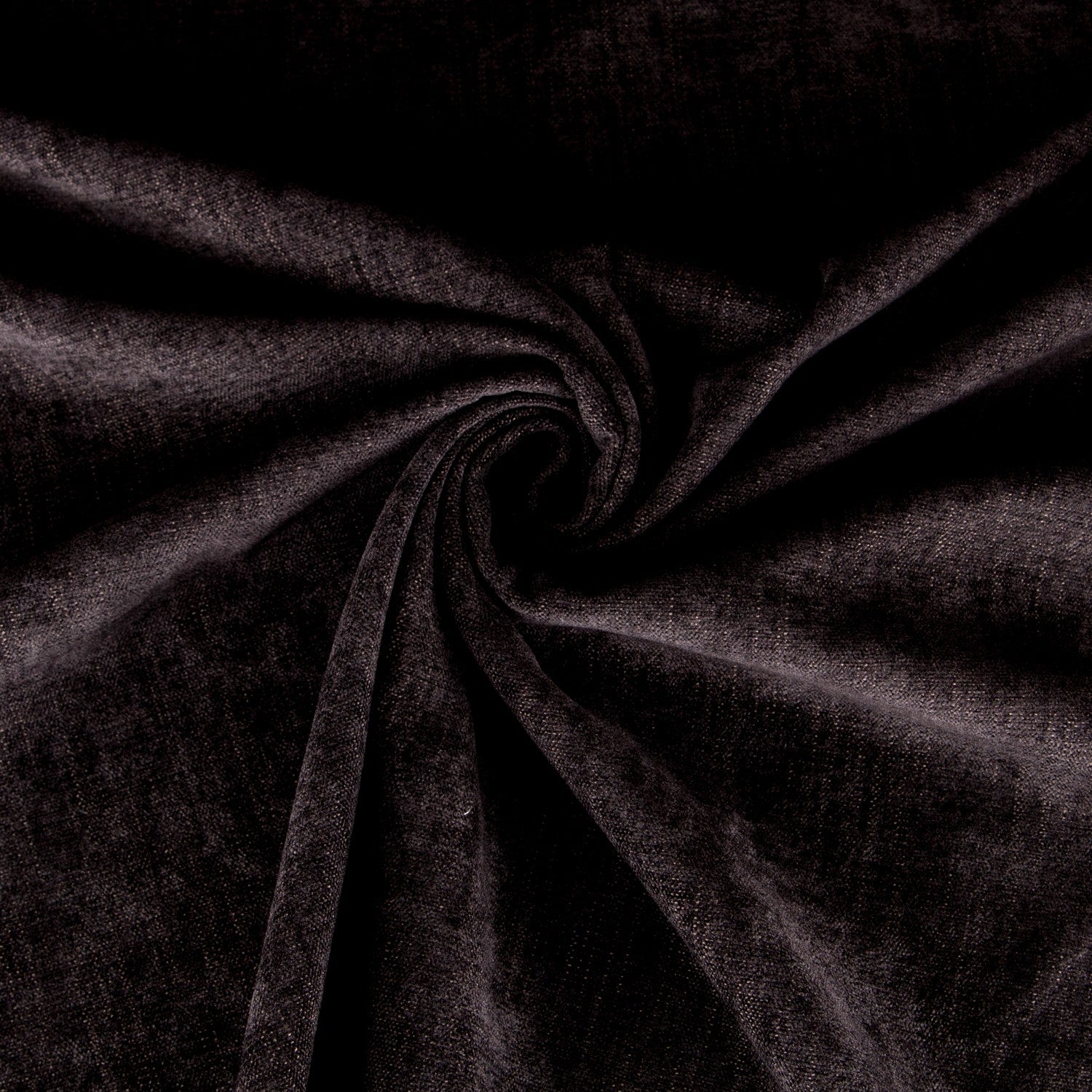 Chenille-Polsterung Schwarz - Ribes y Casals