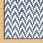 Blaue Chevron-Chenille - Ribes y Casals