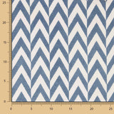 Blaue Chevron-Chenille - Ribes y Casals