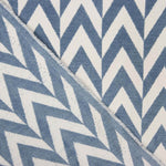 Blaue Chevron-Chenille - Ribes y Casals