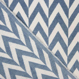 Blaue Chevron-Chenille - Ribes y Casals